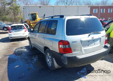 2006 Toyota Highlander V6 from USA, damaged, VIN JTEEP21A060154149